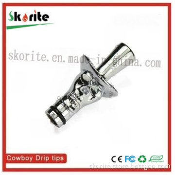 Skorite Latest Coming Fashion 510 Drip Tips-Cowboy/Skull Drip Tip Newest Drip Tip 2013